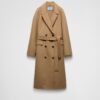 Double Breasted Cashgora Coat
