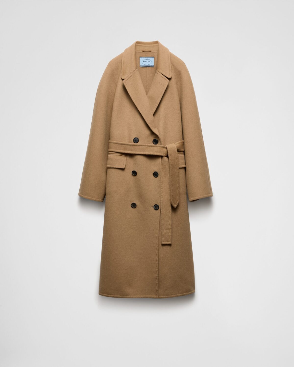 Double Breasted Cashgora Coat