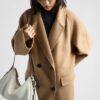 Double Breasted Cashgora Coat