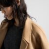 Double Breasted Cashgora Coat