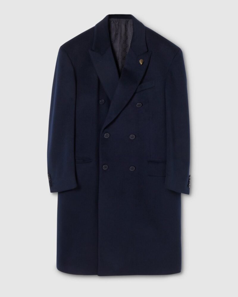 Double Breasted Light Cashmere Coat