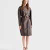 Double Breasted Wool And Silk Coat