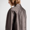 Double Breasted Wool And Silk Coat