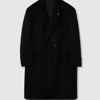 Double Breasted Wool Cashmere Coat