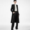 Double Face Light Wool Single Breasted Evening Coat