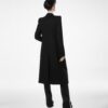Double Face Light Wool Single Breasted Evening Coat