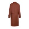 Double Face Wool Silk Belted Coat