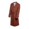 Double Face Wool Silk Belted Coat