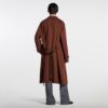 Double Face Wool Silk Belted Coat