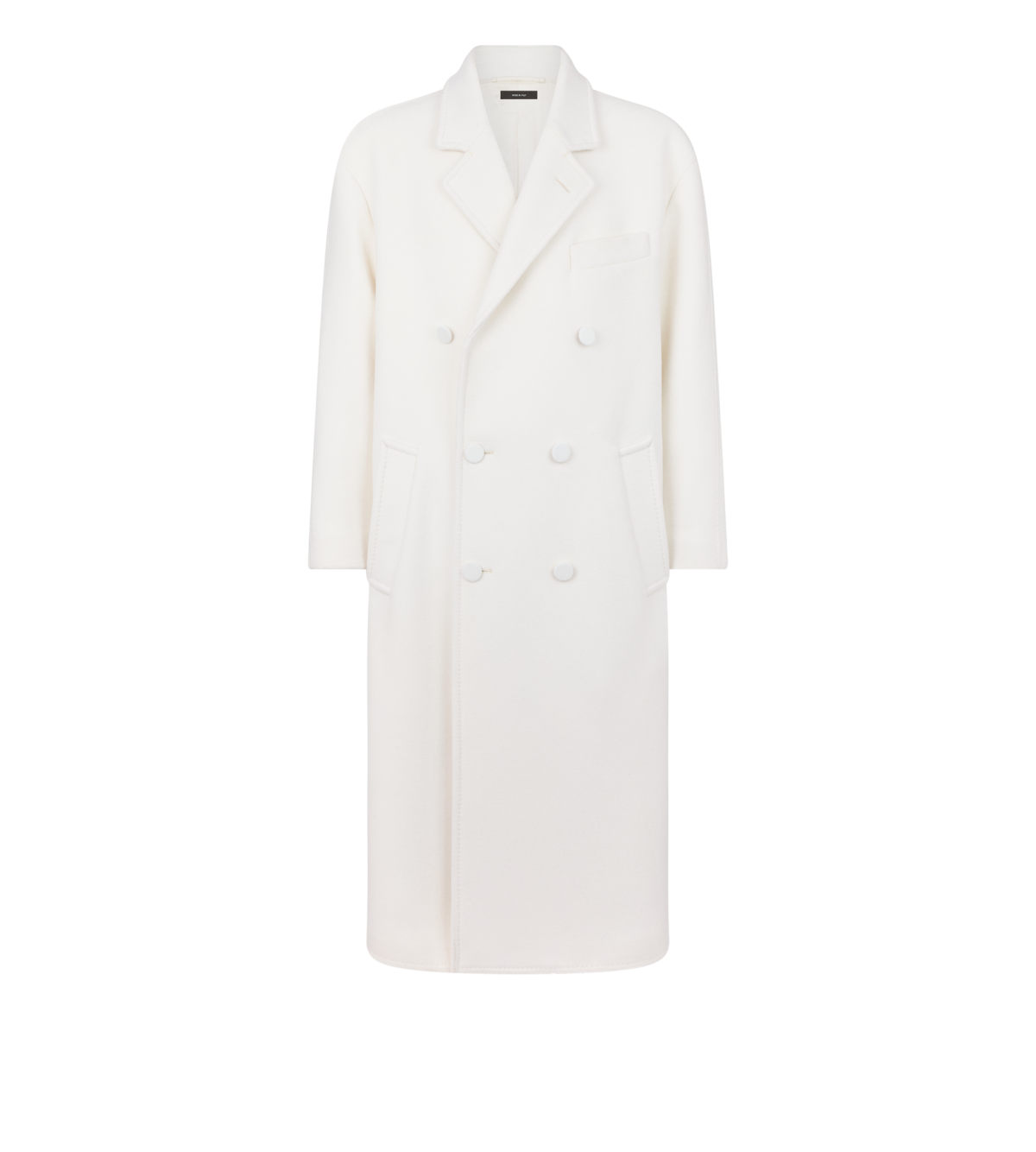 Double Splittable Cashmere Overcoat