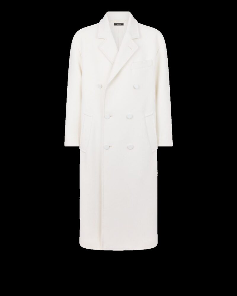 Double Splittable Cashmere Overcoat