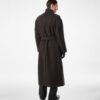 Double Splittable Cashmere Shawl Coat