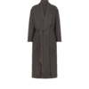Double Splittable Cashmere Shawl Coat