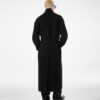 Double Splittable Wool Cashmere Shawl Coat