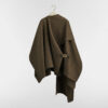 Draped Cape Brown Cashmere