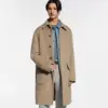 Short Double-Face Cashmere Coat reference view 2