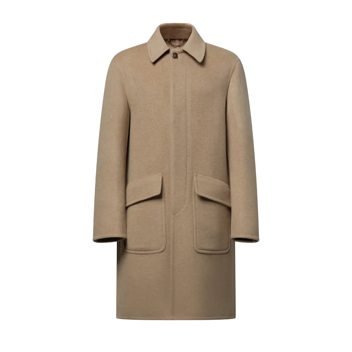 Short Double-Face Cashmere Coat reference view 1