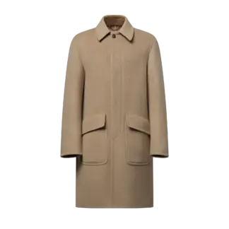 Short Double-Face Cashmere Coat reference view 1