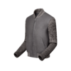 Suede and Knit Belted Jacket reference view 3