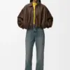 Draped Nappa Lambskin Jacket reference view 4