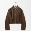 Draped Nappa Lambskin Jacket reference view 1