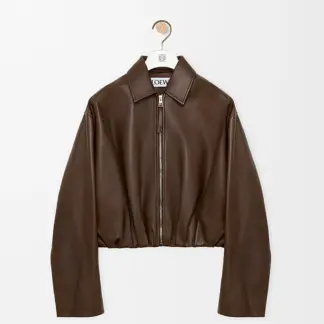 Draped Nappa Lambskin Jacket reference view 1