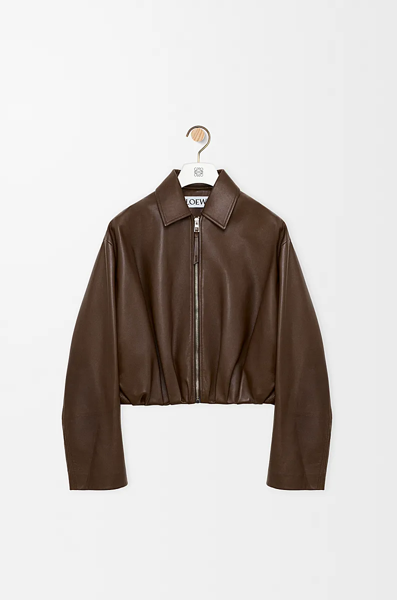 Draped Nappa Lambskin Jacket reference view 1