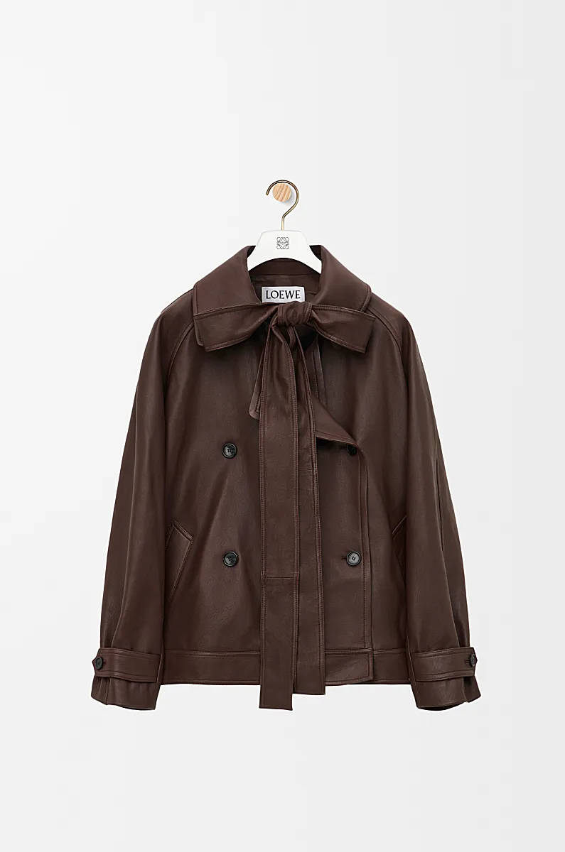 Nappa Lambskin Bow Jacket reference view 1