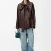 Nappa Lambskin Bow Jacket reference view 3