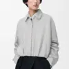 Draped Suede Lambskin Jacket reference view 2