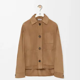 Suede Lambskin Workwear Jacket reference view 1