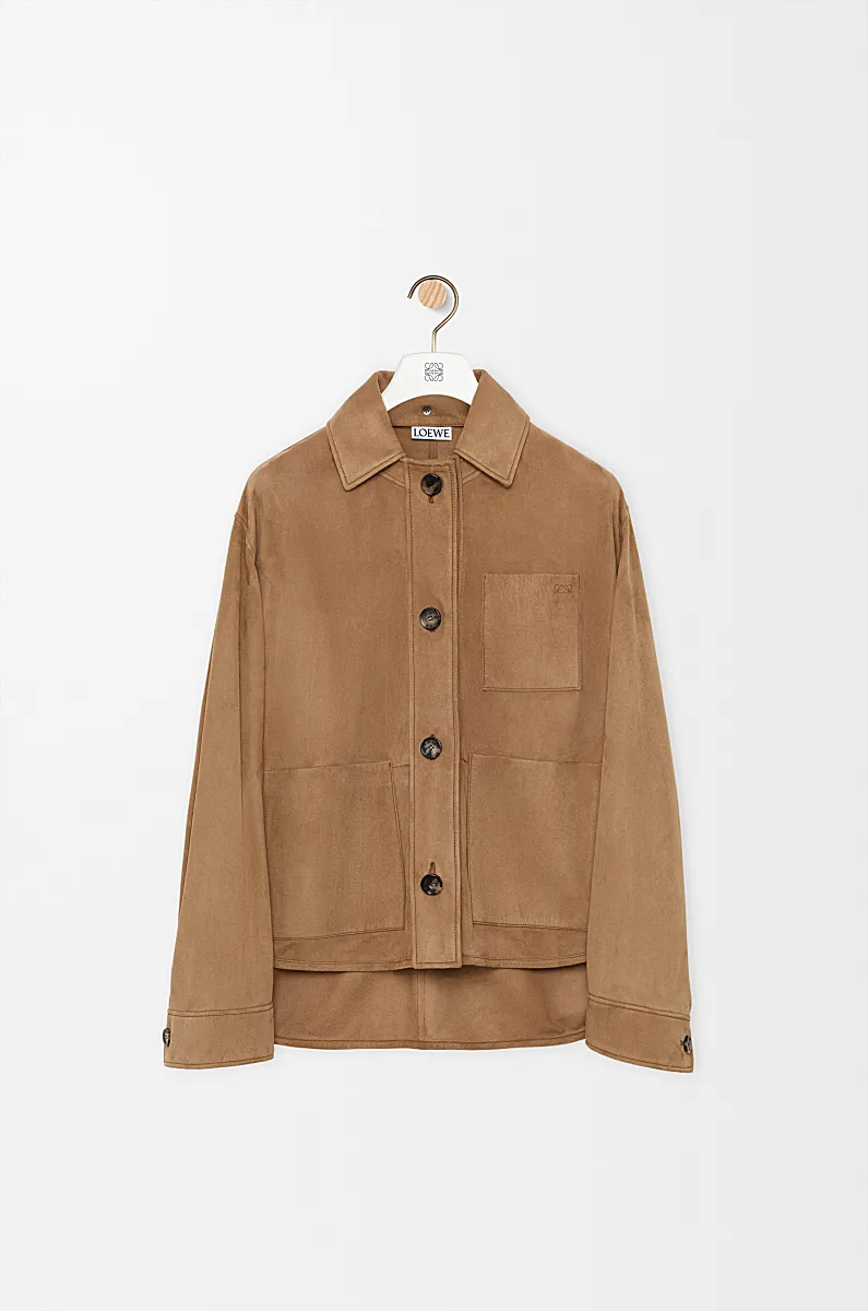 Suede Lambskin Workwear Jacket reference view 1