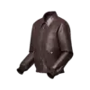 Elegant Leather Bomber