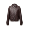 Elegant Leather Bomber