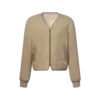 Embellished Shearling Liner Jacket