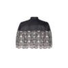 Embroidered Leather Cape