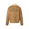 Embroidered Shearling Workwear Blouson