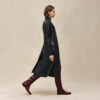 Equestrian Leather Coat