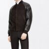 Fine Suede Bomber
