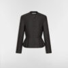 Fitted Jacket Black Smooth Lambskin