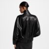 Fluid Leather Jacket