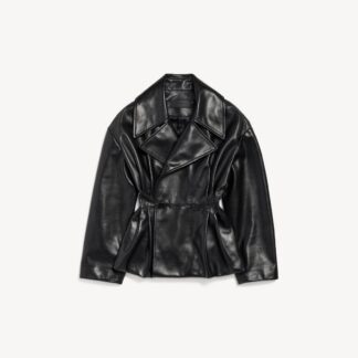 Folded Short Trench Black