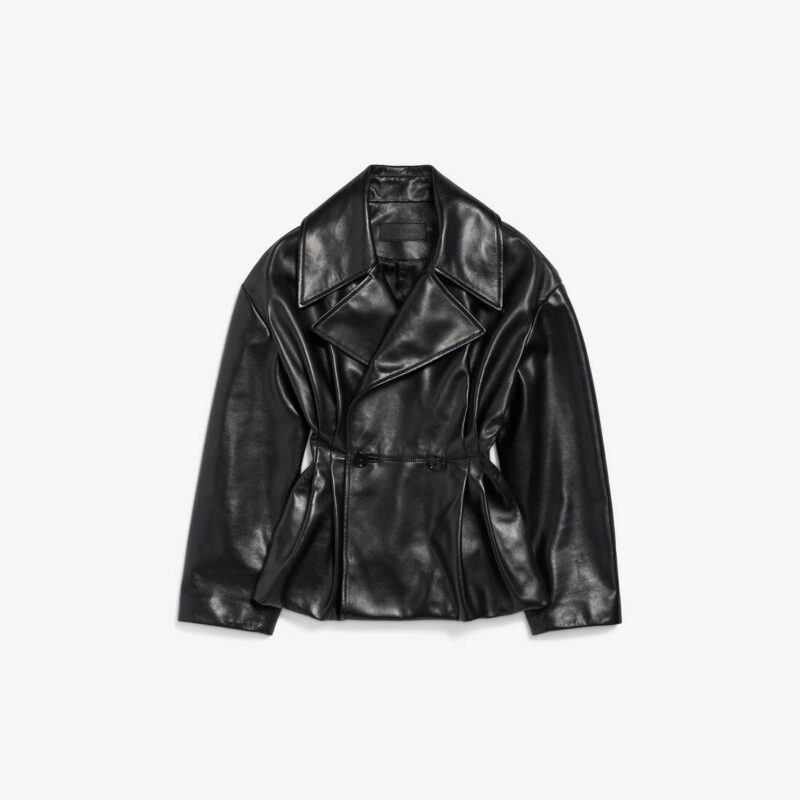 Folded Short Trench Black