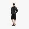Folded Short Trench Black