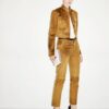 Full Grain Lamb Suede Officer Jacket