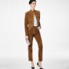 Full Grain Lamb Suede Officer Jacket