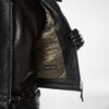 Grain Leather Zip Biker