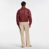 Grained Leather Jacket