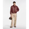 Grained Leather Jacket