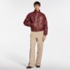 Grained Leather Jacket